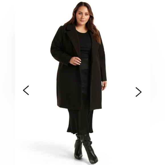 SOLD- EVER NEW. Delilah Curve Long Line Coatigan Plus. - Picture 1 of 9